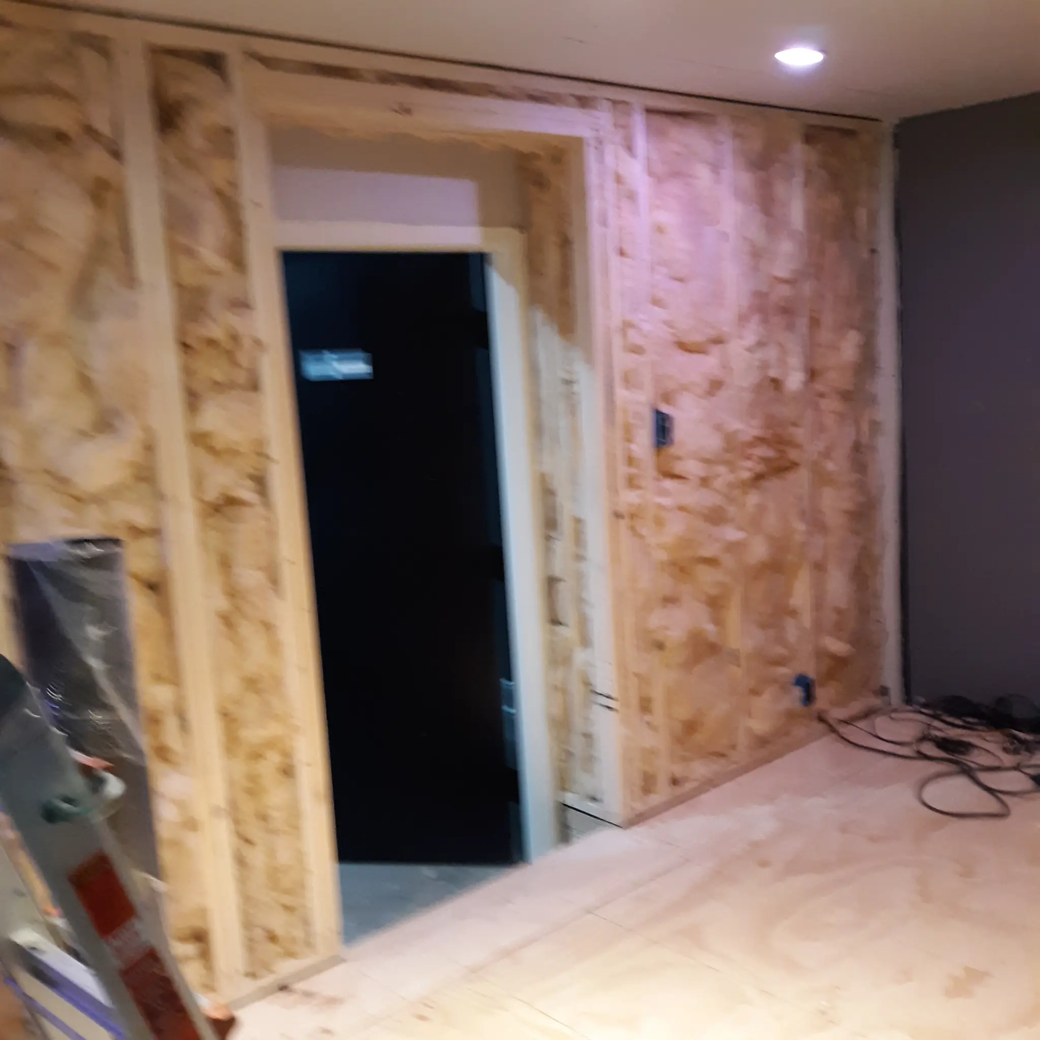Advanced framing — interior partition walls